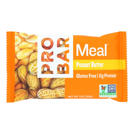 Probar Organic Peanut Butter Bar - Case Of 12 - 3 Oz