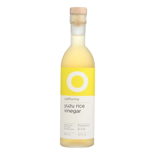 O® California Yuzu Rice Vinegar - Case Of 6 - 10.1 Fz