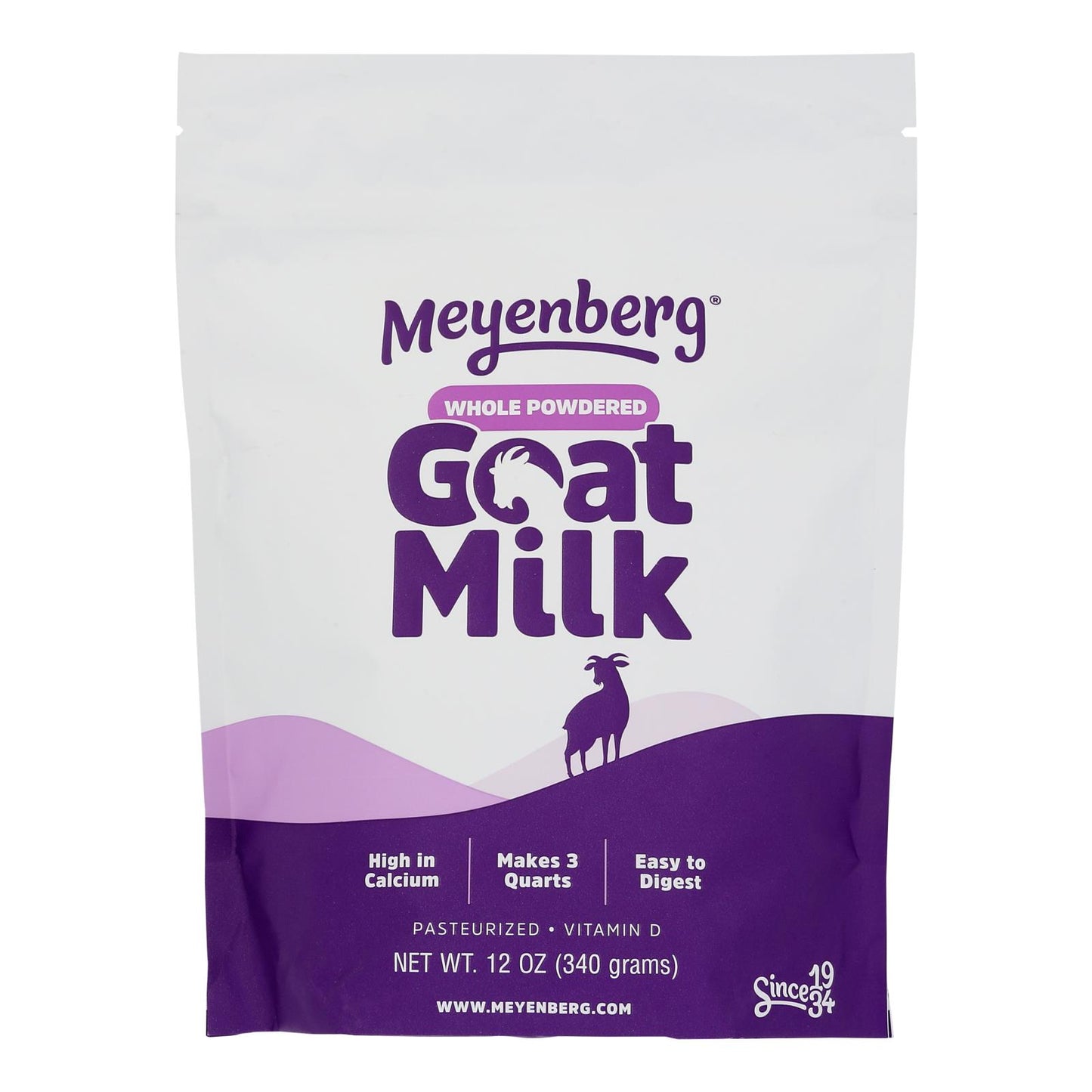 Meyenberg - Goat Milk Whole Powderd - Case Of 6-12 Oz