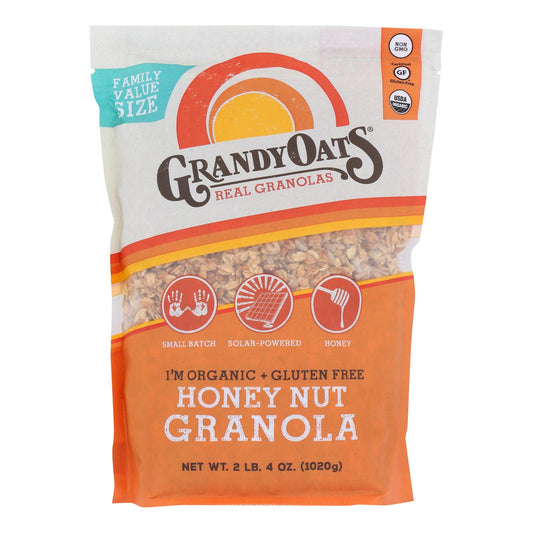 Grandyoats Granola Gluten-free Honey Nut  - Case Of 4 - 36 Oz