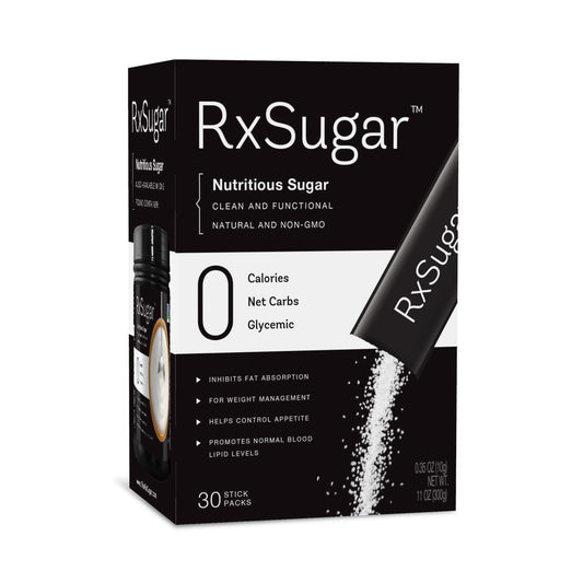 Rxsugar - Sugar 30 Sticks Pack - Case Of 6 - 11 Oz