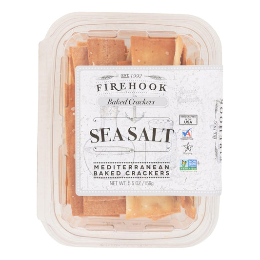 Firehook - Crackers Sea Salt - Case Of 8-5.5 Oz