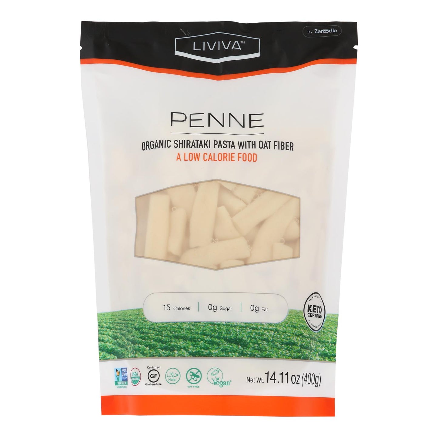 Liviva - Penne Shiratki - Case Of 6 - 14.11 Oz