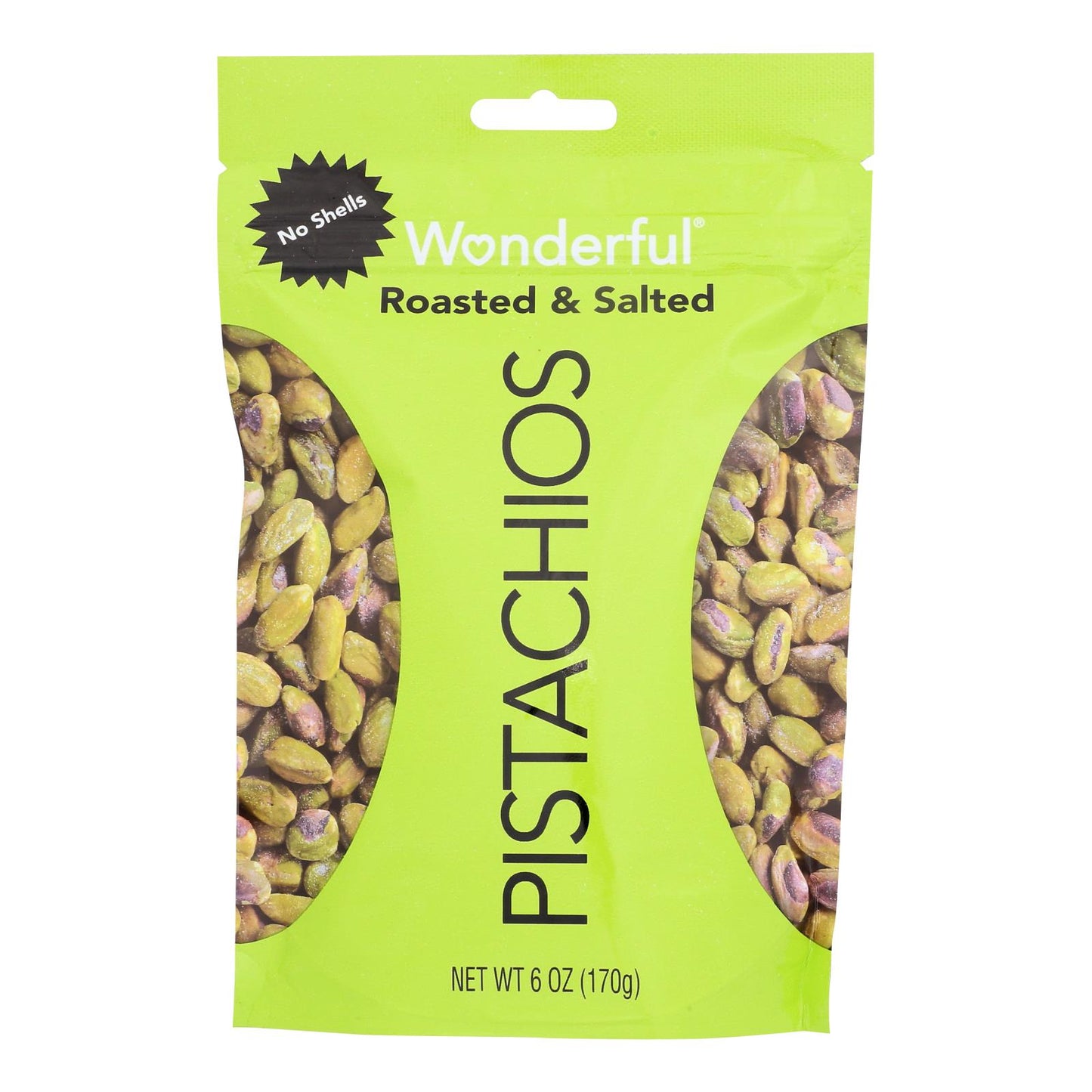 Wonderful Pistachios - Pistachio Roasted & Salted - Case Of 10-6 Oz