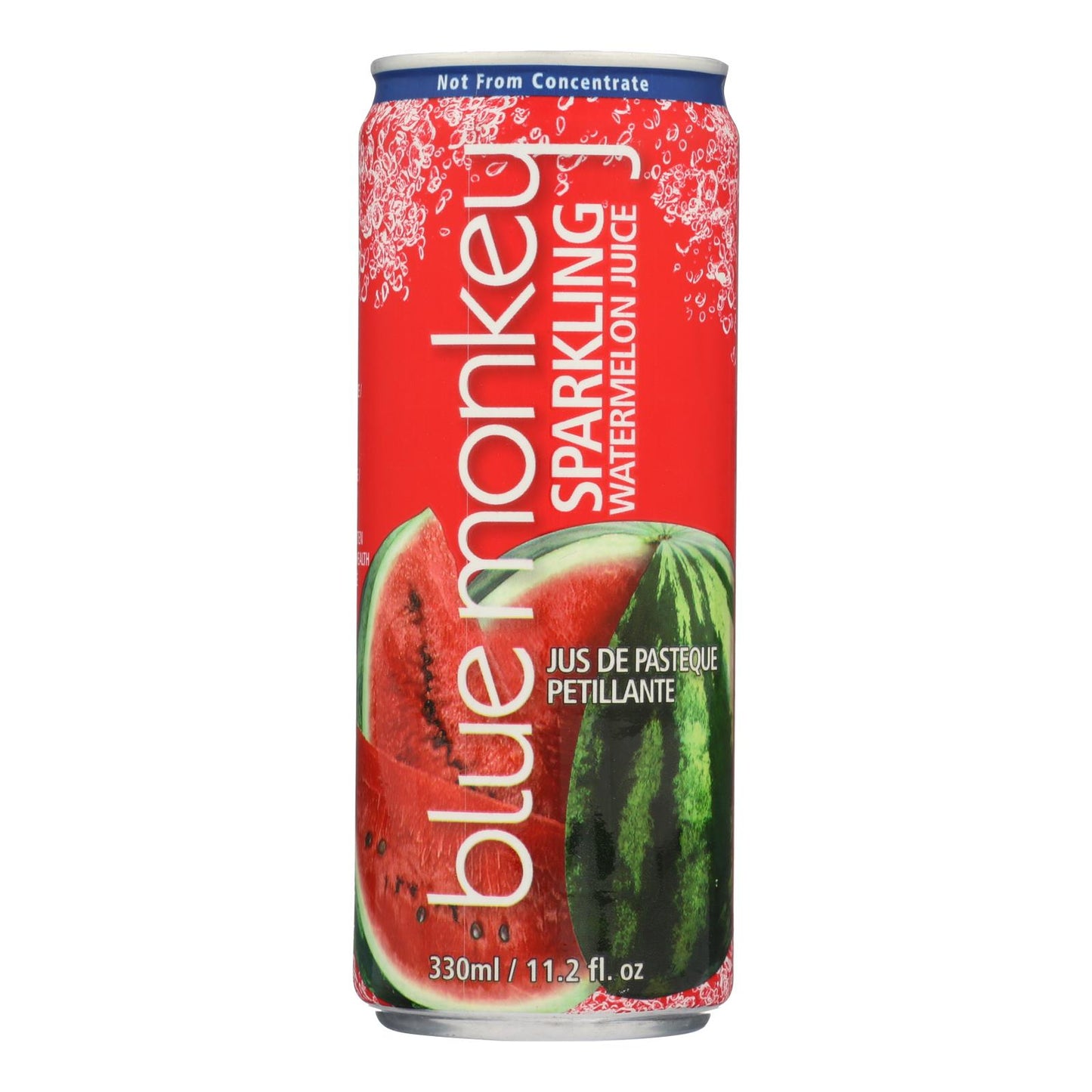 Blue Monkey Coconut Collection - Watermelon Juice Sparklng - Case Of 12 - 11.2 Fz