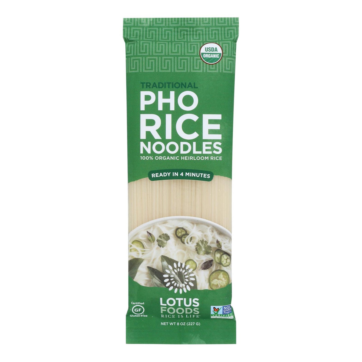 Lotus Foods - Ndls Organic Traditional Pho - Case Of 8-8 Oz