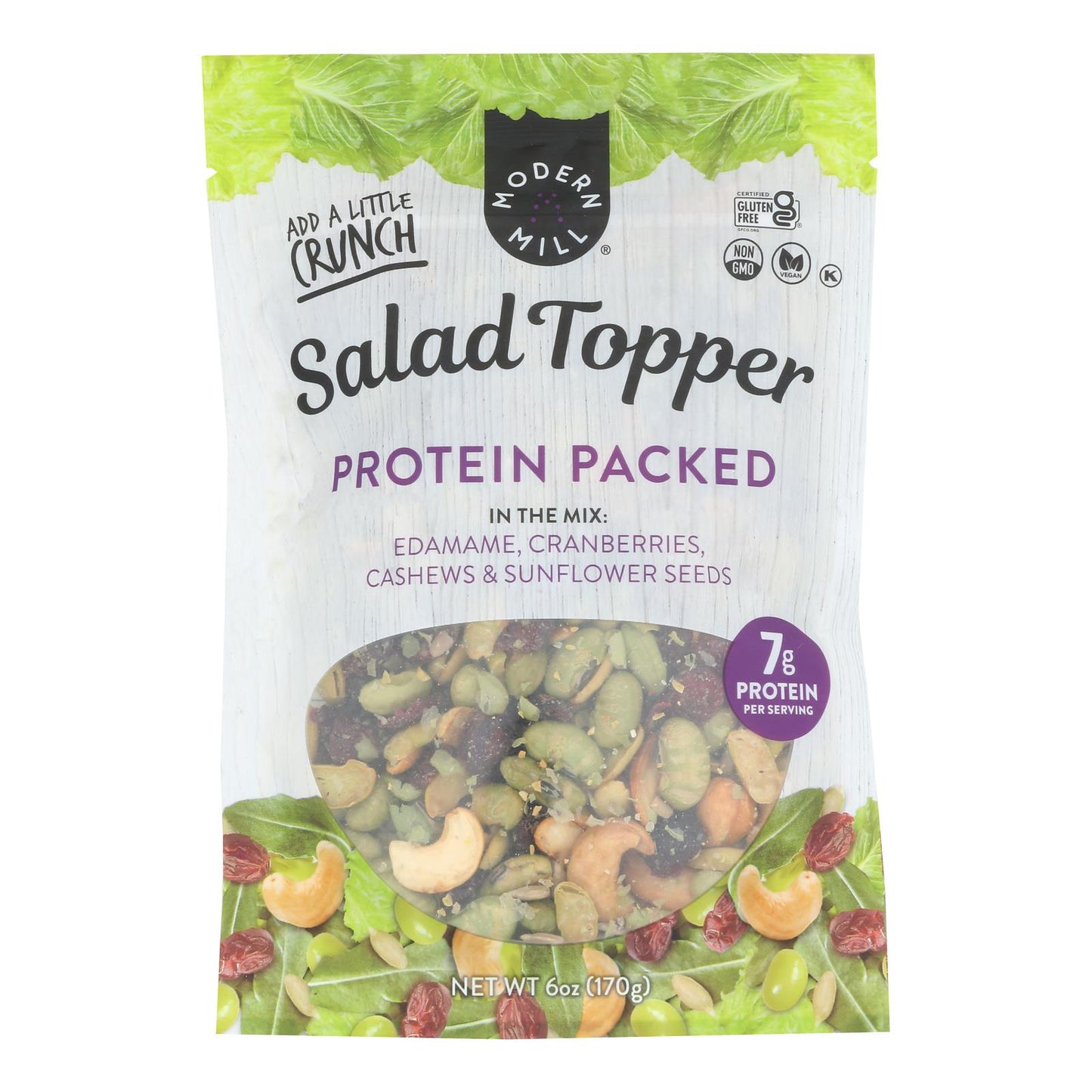 Modern Mill - Salad Topper Protein Pkd - Case Of 6-6 Oz