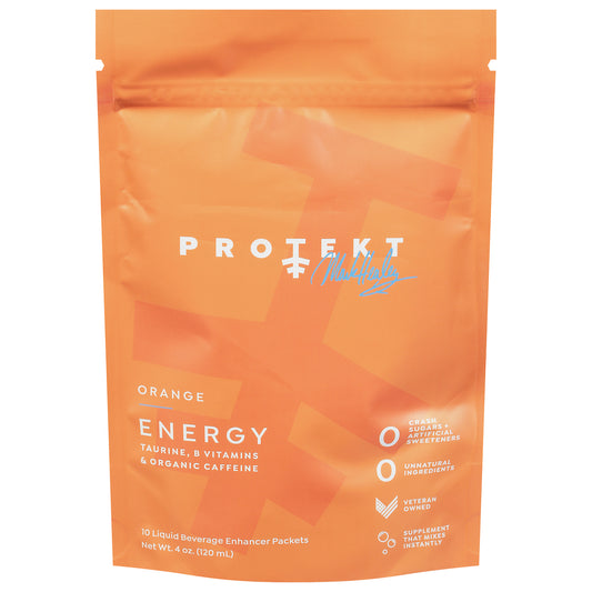 Protkt - Lq Energy Pkt Orange 10pk - Case Of 6-4 Fz