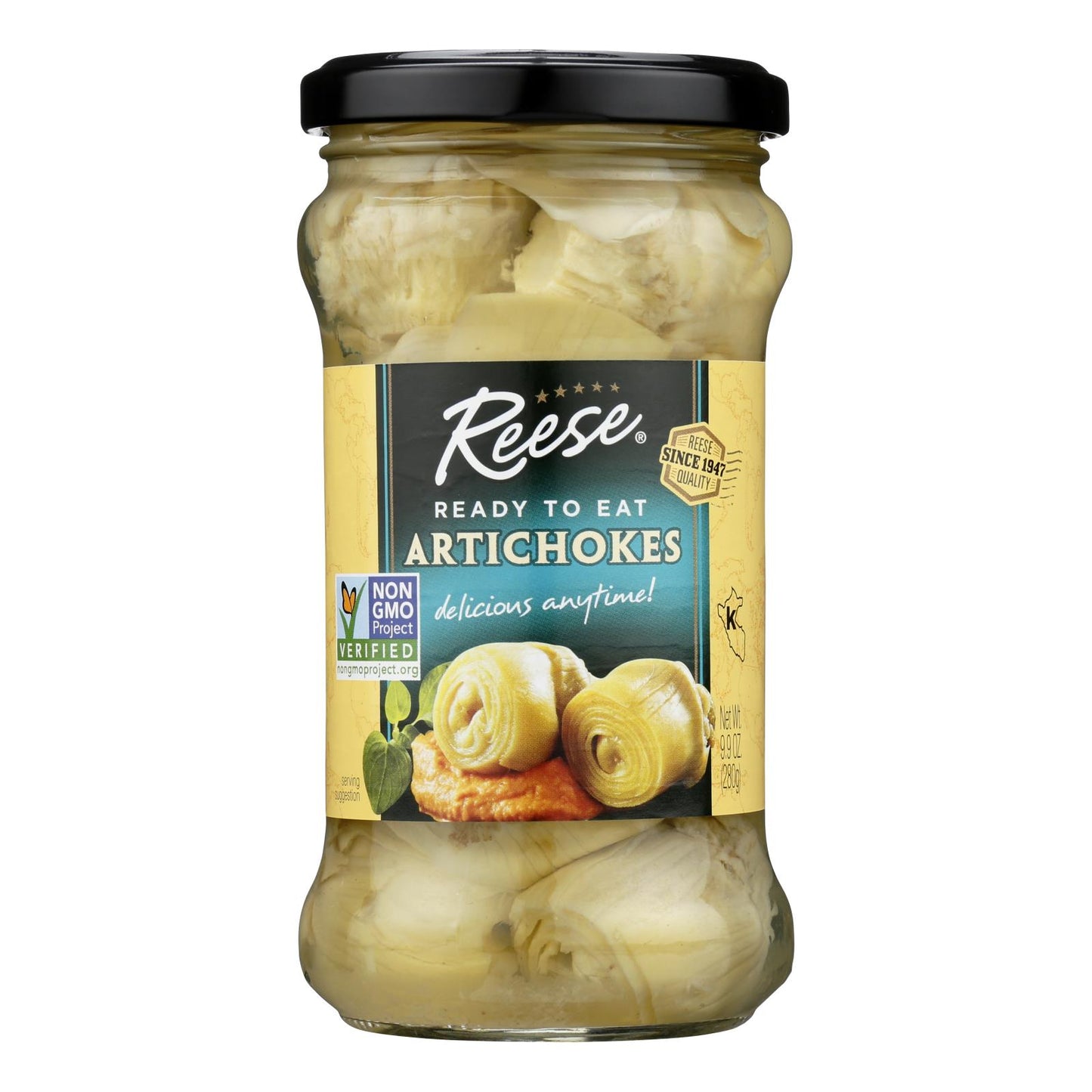 Reese Artichokes  - Case Of 12 - 9.9 Oz