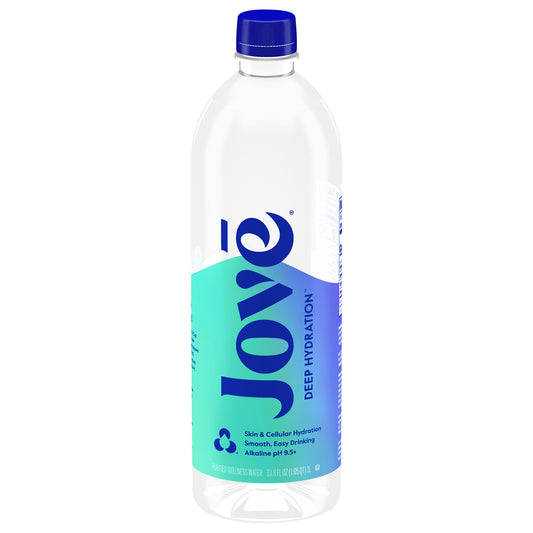 Jove - Water Alkaline Purified - Case Of 12-1 L