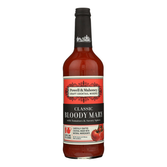 Powell & Mahoney Cocktail Mixers - Bloody Mary - Case Of 6 - 25.36 Oz.