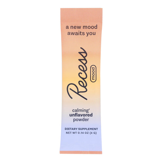 Recess - Mood Sticks Unflavored - Case Of 10-.14 Oz