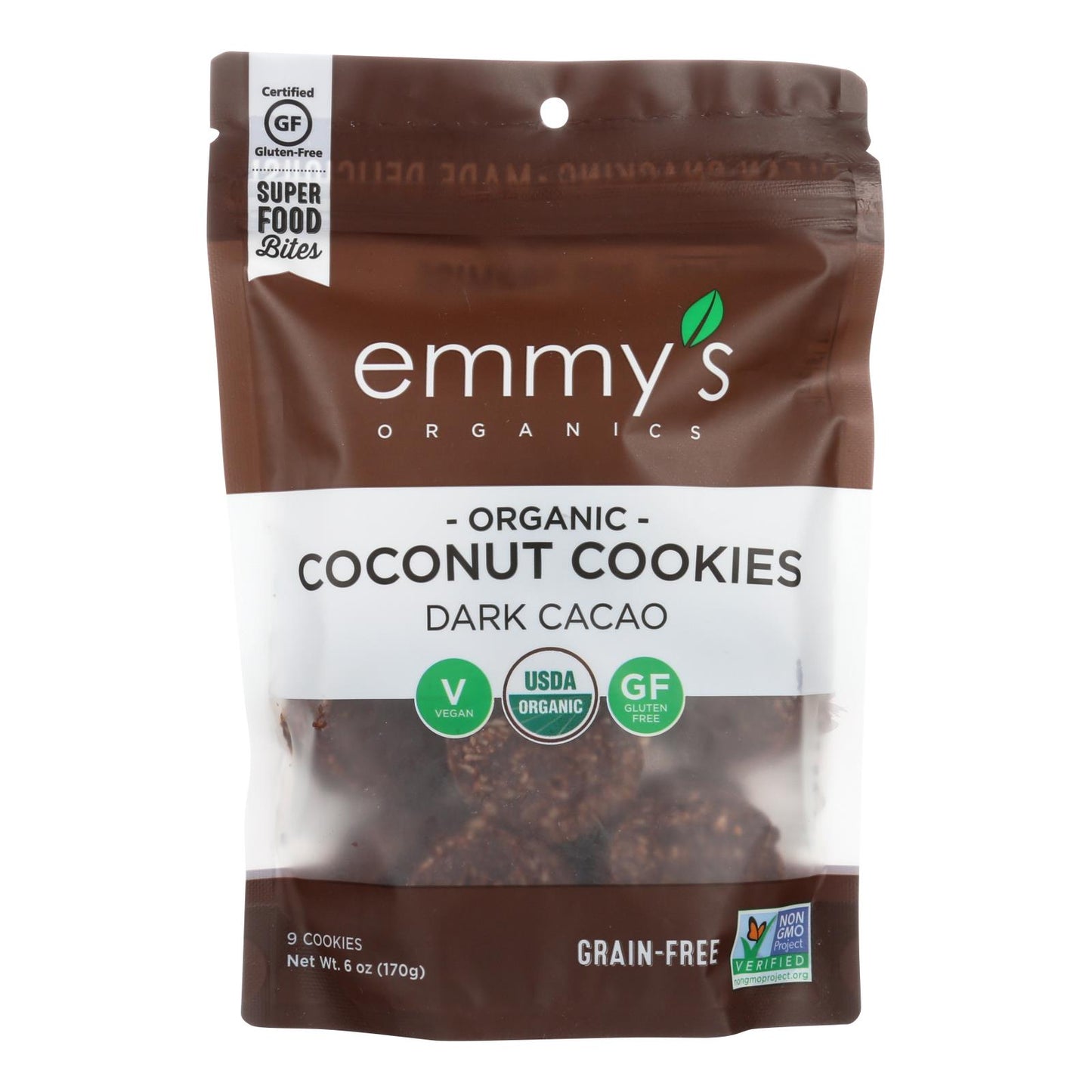 Emmy's Organics  Organic Coconut - Case Of 8 - 6 Oz.