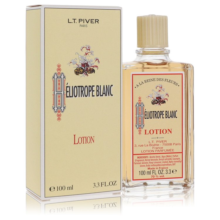 Heliotrope Blanc by LT Piver Lotion (Eau De Toilette) for Women