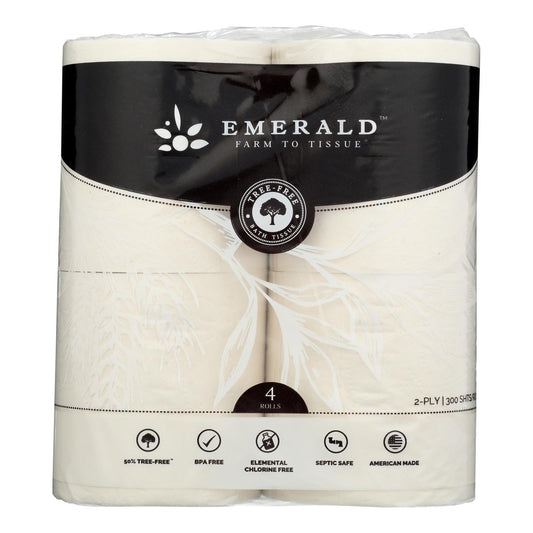 Emerald Brand - Bath Tissue 2 Ply 4 Pack - Cs Of 12-1 Ct