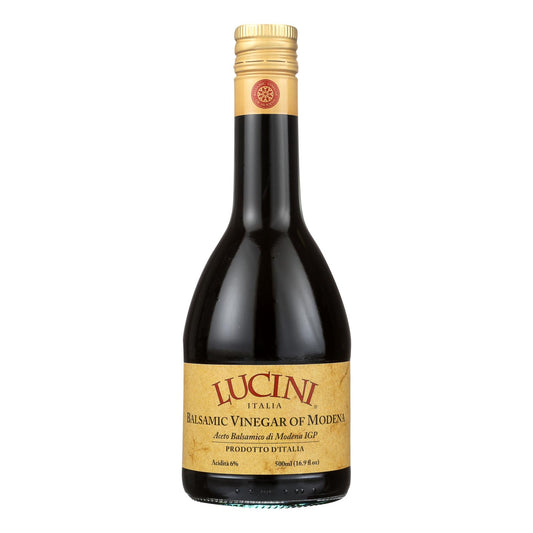 Lucini Italia Select Balsamic Vinegar Of Modena Igp - Case Of 6 - 16.9 Fl Oz.