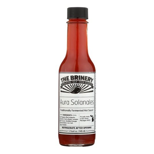 The Brinery - Sauce Hot Louisiana Style - Case Of 12 - 5 Fz