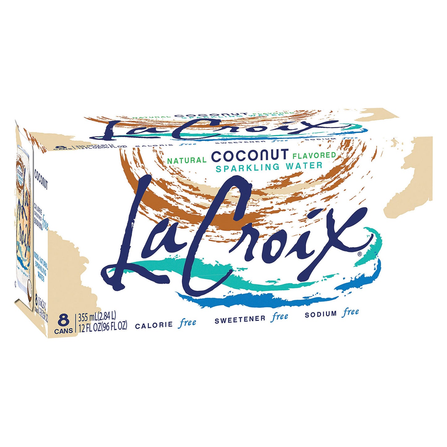 Lacroix Sparkling Water - Coconut - Case Of 3 - 12 Fl Oz.