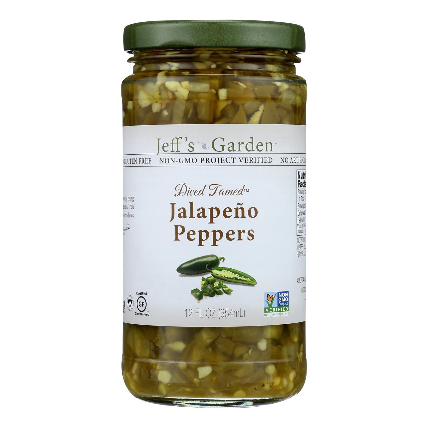 Jeff's Natural Jeff's Natural Jalapeno Peppers - Jalapeno - Case Of 6 - 12 Fl Oz.