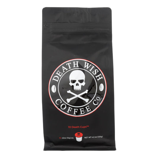 Death Wish Coffee - Coffee Single Serve Cup - Case Of 6-10 Ct