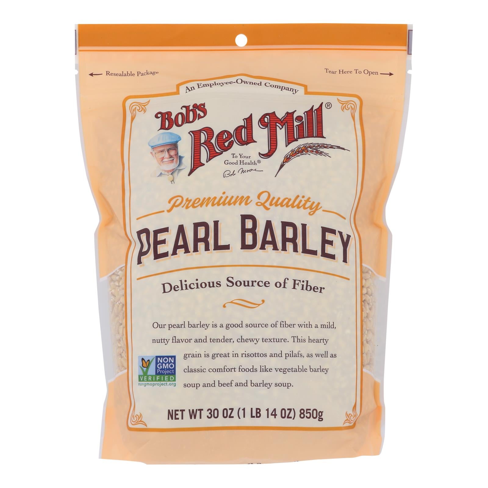 Bob's Red Mill - Barley Pearl - Case Of 4-30 Oz
