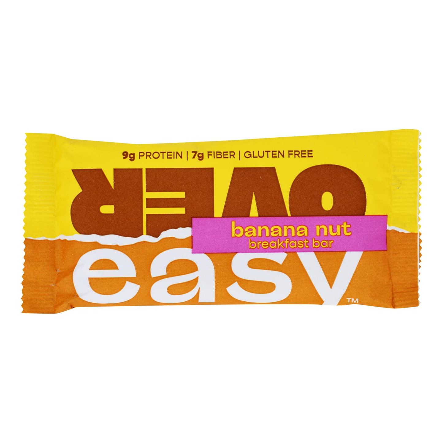 Over Easy - Breakfast Bar Banana Nut - Case Of 12-1.8 Oz