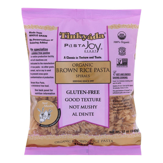 Tinkyada Brown Rice Pasta - Spiral - Case Of 12 - 12 Oz