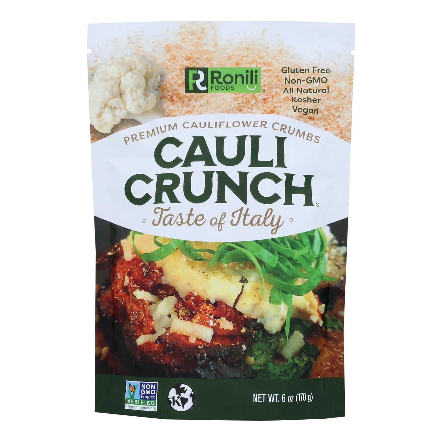 Cauli-crunch - Califlwr Crmb Tste Italy - Cs Of 6-6 Oz