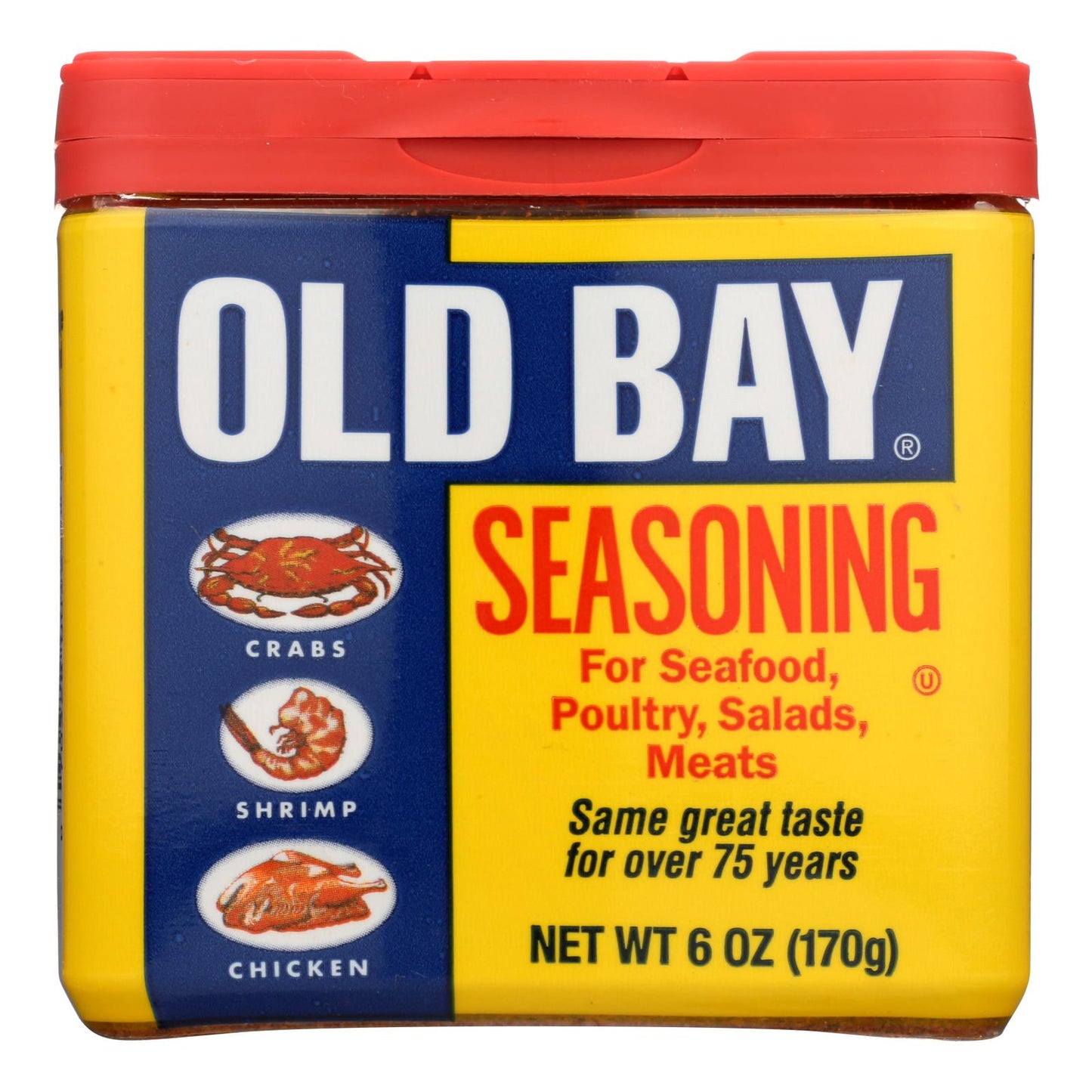 Old Bay - Seasoning - Original - Case Of 8 - 6 Oz