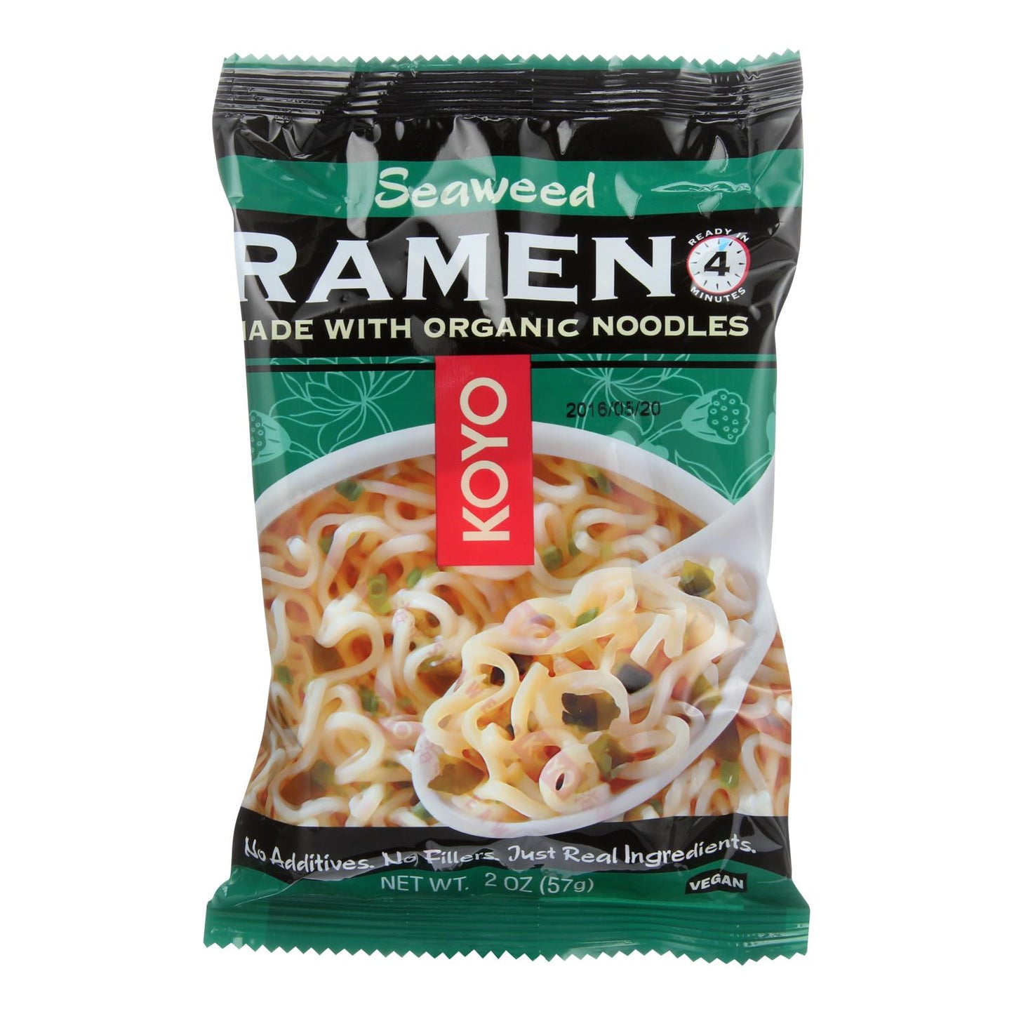 Koyo Wakame Seaweed Ramen - Case Of 12 - 2 Oz