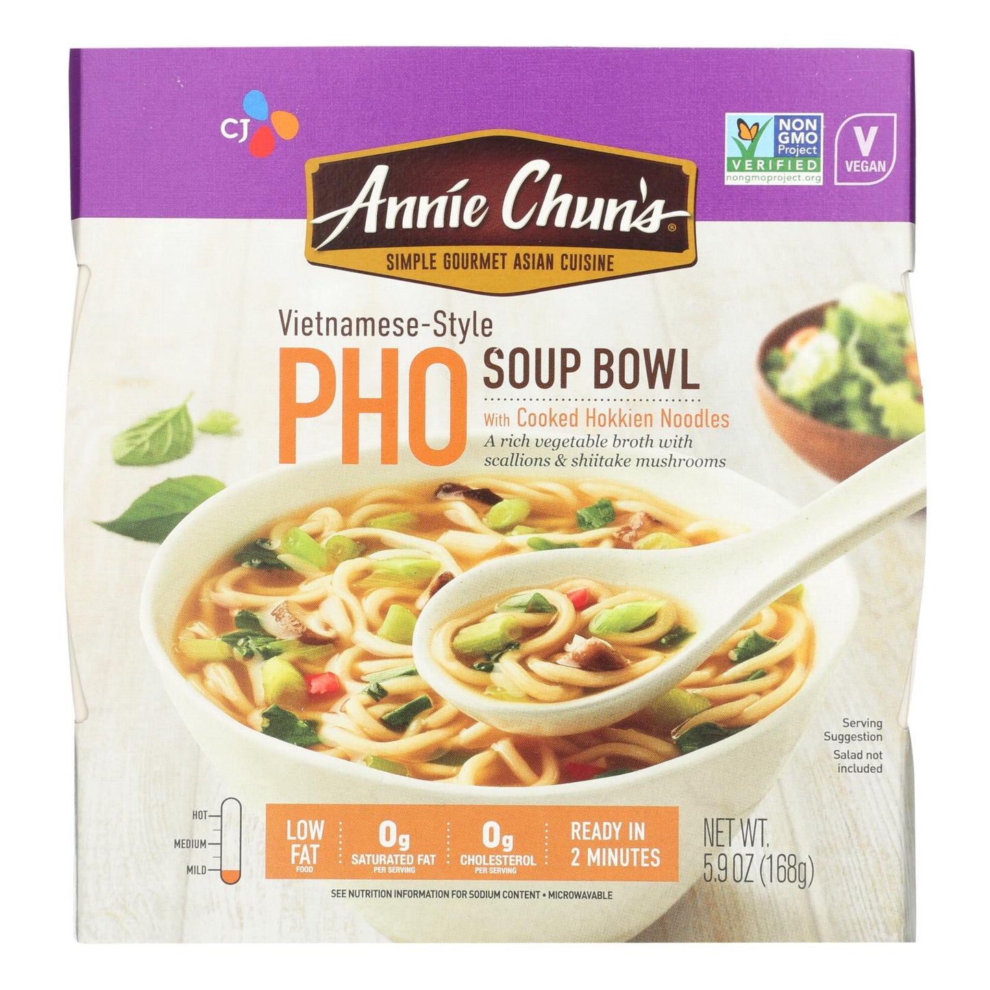 Annie Chun's Vietnamese Pho Soup Bowl - Case Of 6 - 6 Oz.