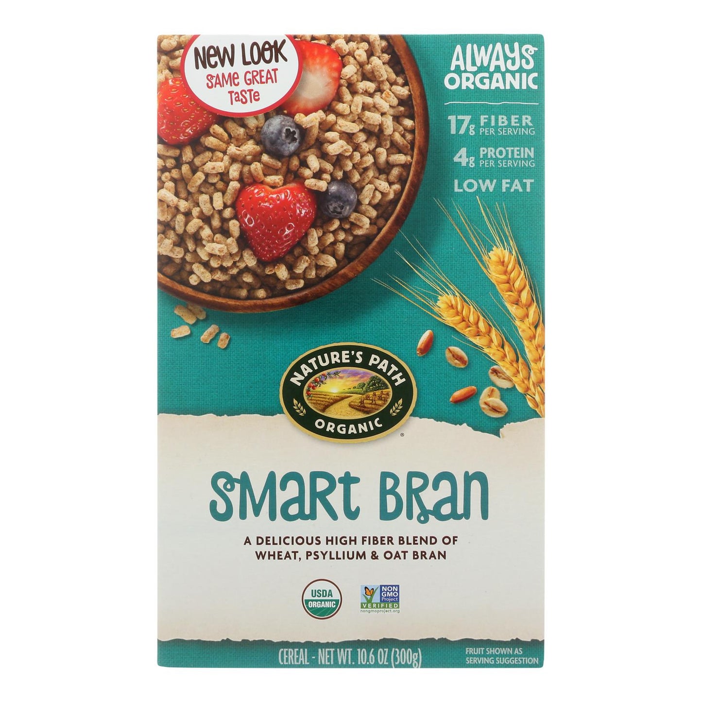 Nature's Path Organic Smart-bran Cereal - Case Of 12 - 10.6 Oz.