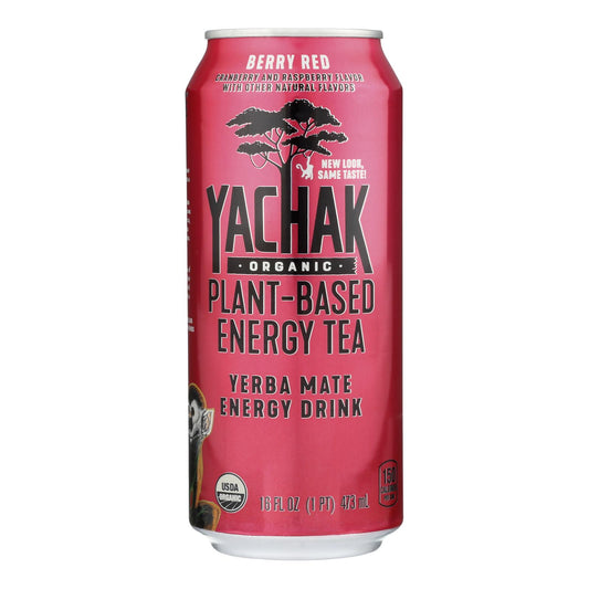 Yachak - Yerba Mate Berry Red - Case Of 12-16 Fz