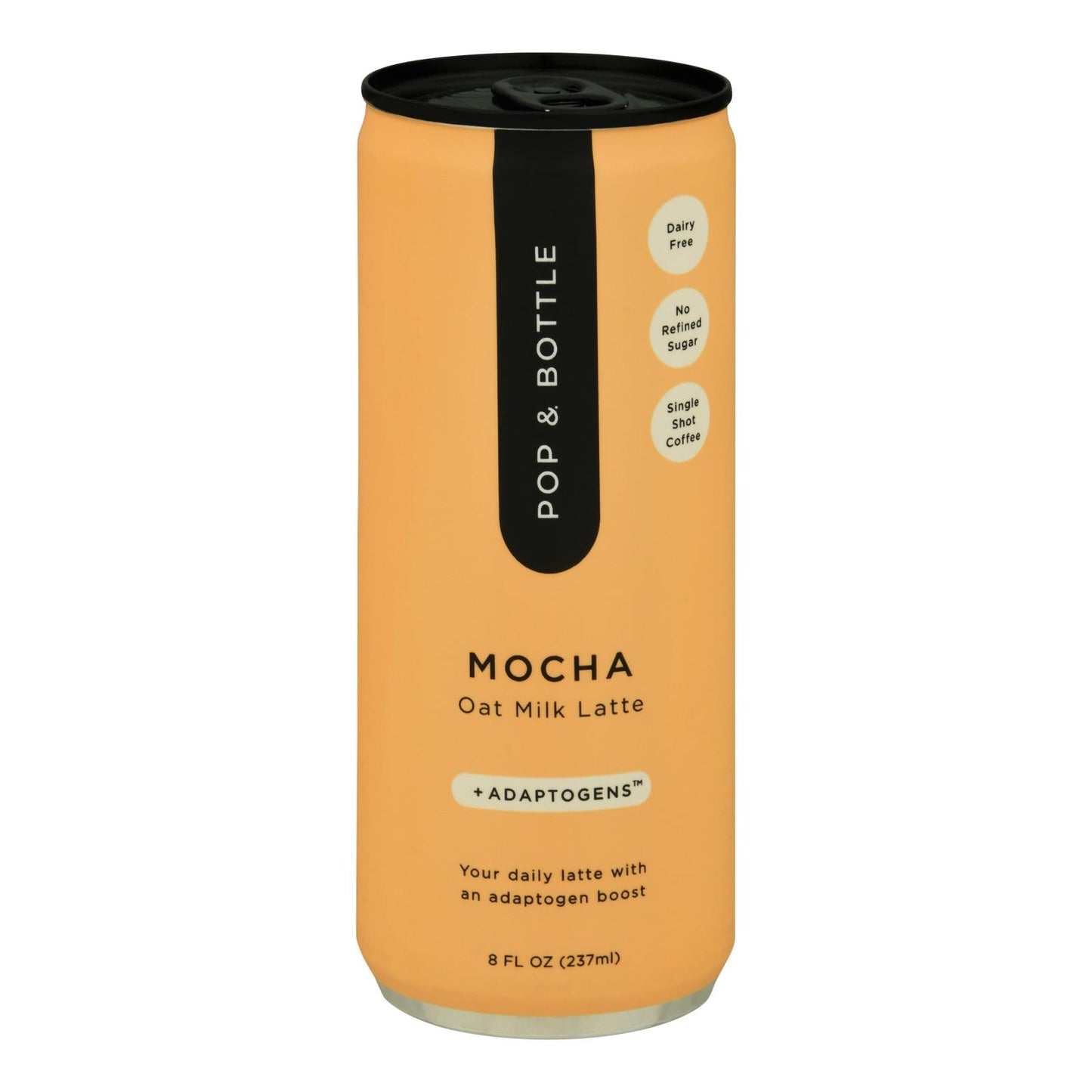 Pop & Bottle - Oat Milk Latte Mocha - Case Of 12-8 Fz