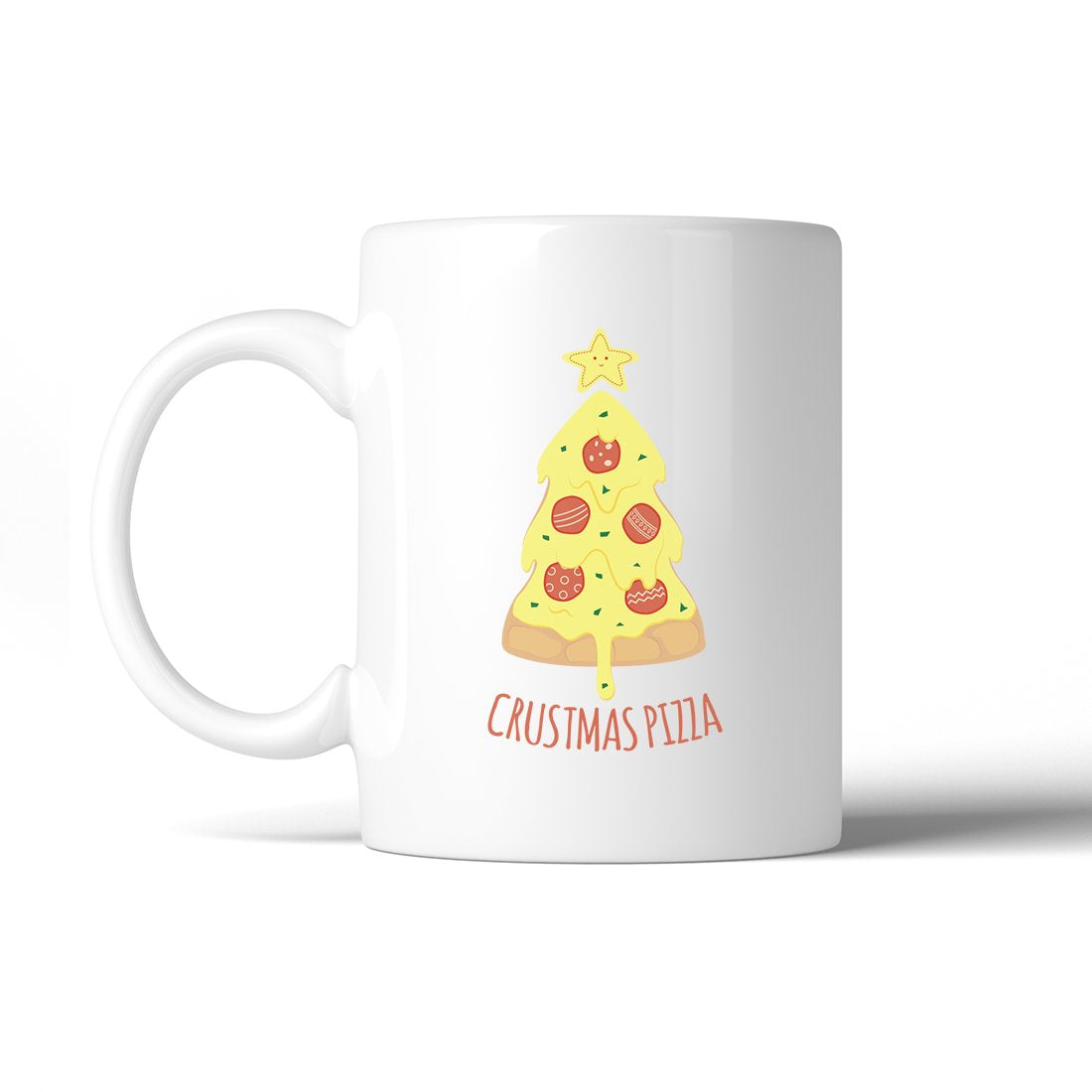 Crustmas Pizza 11 Oz Ceramic Coffee Mug