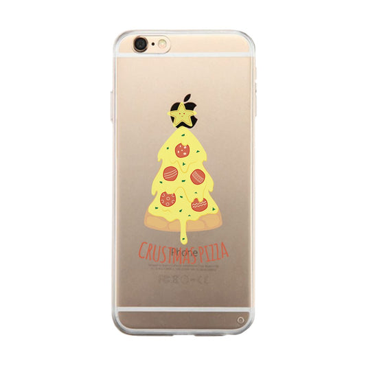 Crustmas Pizza Clear Case