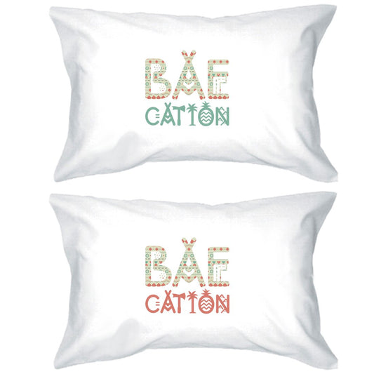 BAEcation Vacation Matching Pillow Cases Unique Wedding Gift Ideas