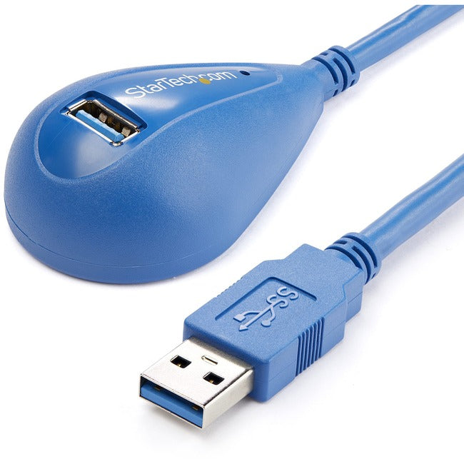 StarTech.com 5 ft Desktop SuperSpeed USB 3.0 Extension Cable - A to A M/F