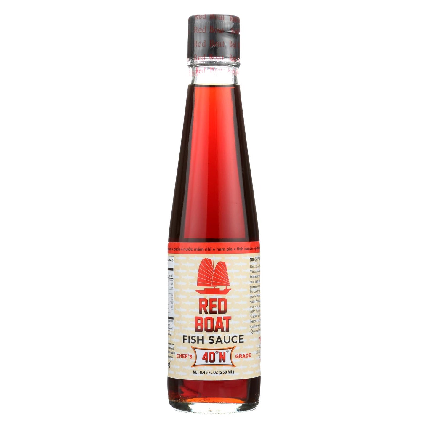 Red Boat Fish Sauce Premium Fish Sauce - Case Of 6 - 250 Ml