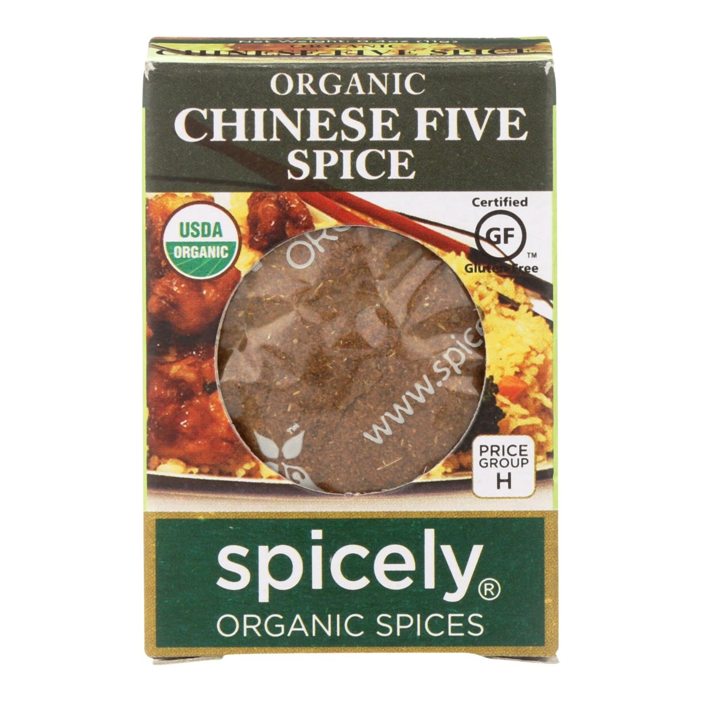 Spicely Organics - Organic Chinese 5 Spice Seasoning - Case Of 6 - 0.4 Oz.